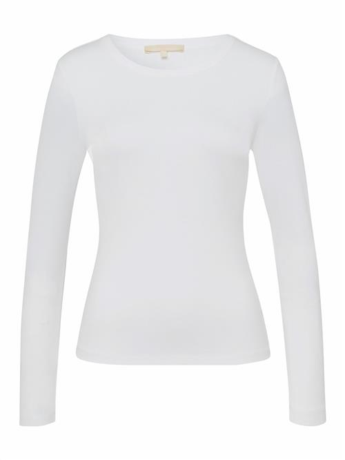 Les Lunes Shirts 'RYLIEE Rib'  hvid