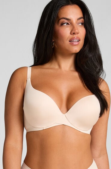 Hunkemöller Formstøbt bøjle-bh Smooth Beige