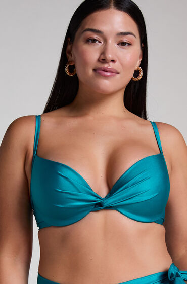 Hunkemöller Aqua bikinitop blå