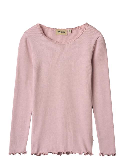 Rib T-Shirt L/S Reese Wheat Pink