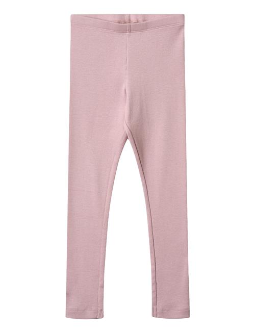 Rib Leggings Wheat Pink