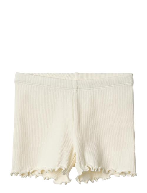 Rib Shorts Sine Wheat Cream