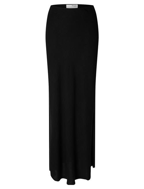 Se Slfviva-Lena Hw Ankle Sun Skirt Selected Black ved Booztlet