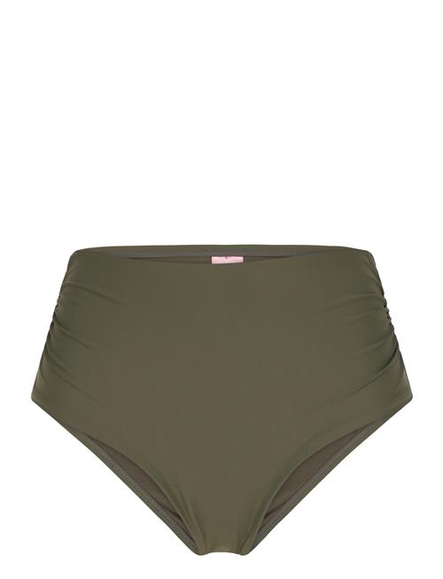 Luna High-Waisted Shaping Cheeky Bikini Bottoms Hunkemöller Green