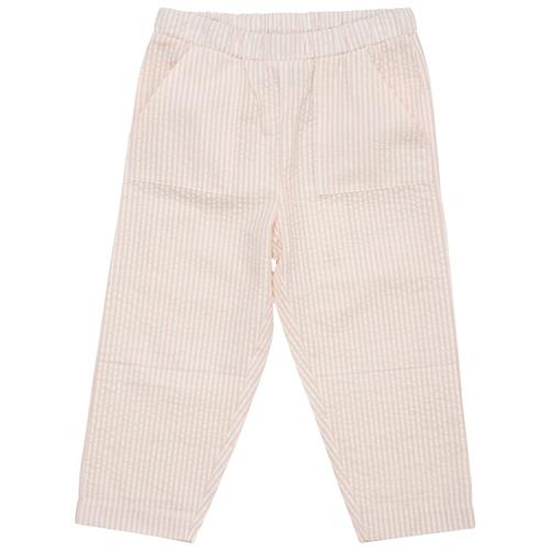 Copenhagen Colors Stribede Bukser Dusty Rose Dusty Rose Cream Stripe 128 cm  Lyserød  128 cm  unisex