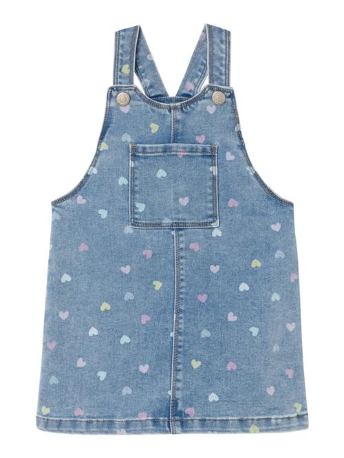 Se NAME IT Kjole 'Rosa'  blue denim / lyseblå / lys pink ved About You
