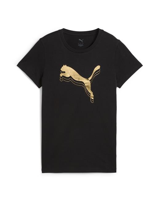 PUMA Funktionsbluse 'ESS'  guld / sort