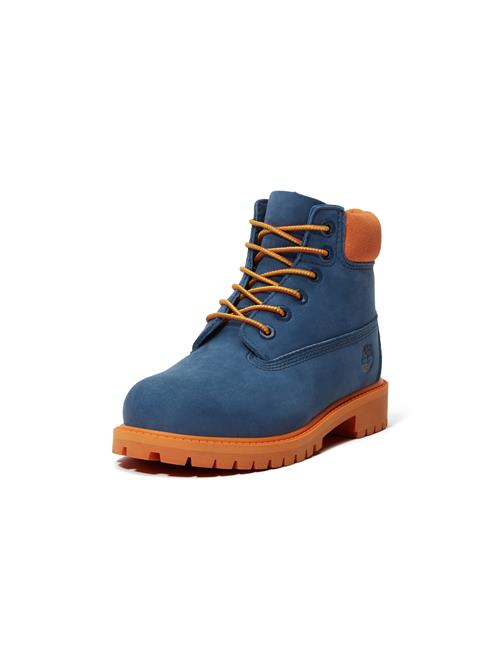 TIMBERLAND Støvler  blå / orange