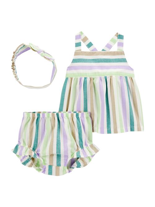 Carter's Sæt  oliven / mint / lavendel / hvid