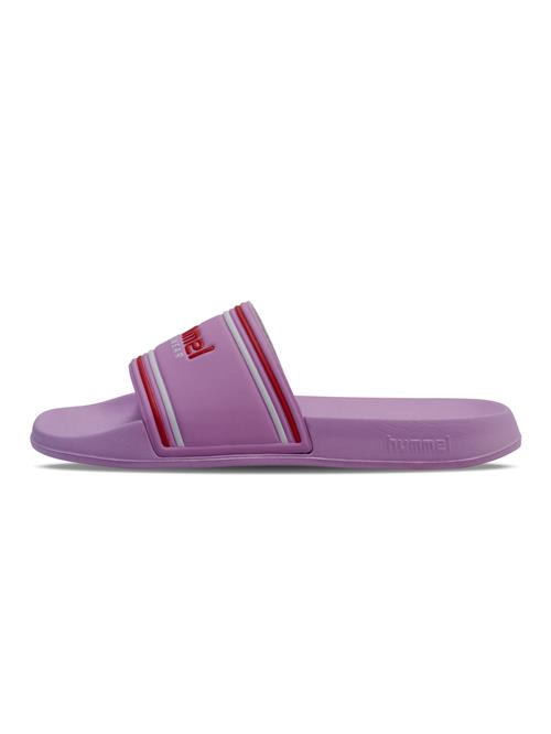 Hummel Strand-/badesko 'POOL SLIDE RT'  lilla / lavendel / lyselilla / blandingsfarvet