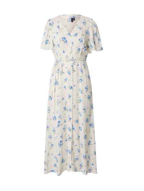 VERO MODA Kjole 'VMAlba'  creme / lyseblå / oliven