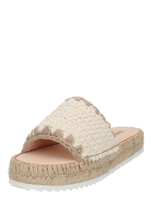 espadrij l´originale Pantoletter  brokade / hvid