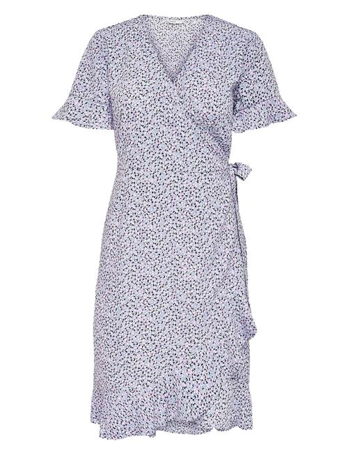 Onlolivia S/S Wrap Dress Wvn ONLY Purple