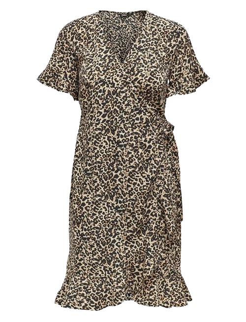 Onlolivia S/S Wrap Dress Wvn ONLY Black