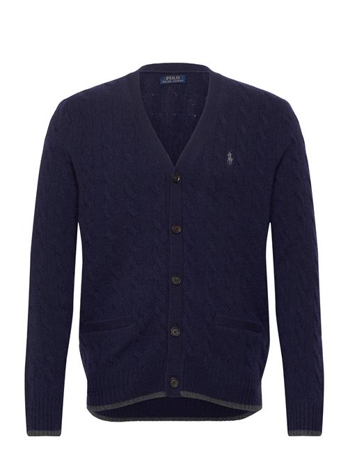 2/15 Wool/Cash Rws-Lsl-Crd Polo Ralph Lauren Navy