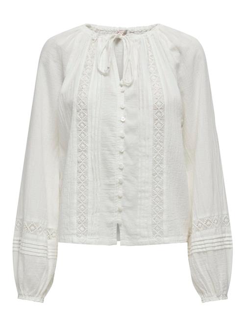 ONLY Bluse 'ONLPovla'  hvid