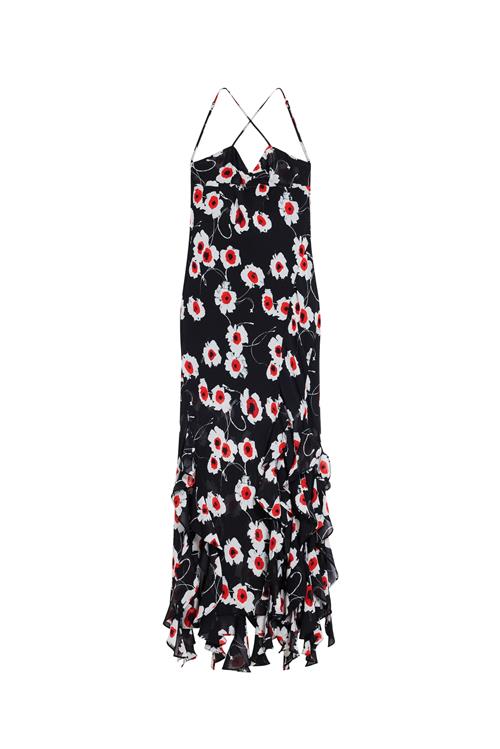 Desigual Sommerkjole  rød / sort / hvid