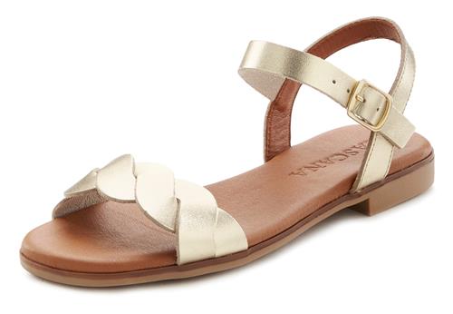 LASCANA Sandaler  guld
