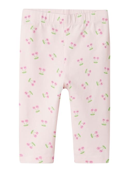 NAME IT Leggings 'NMFVIVIAN'  grøn / orkidee / lyserød / sort