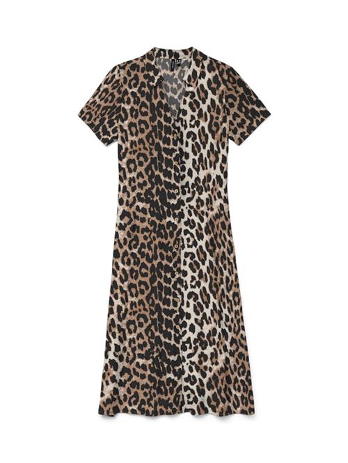 VERO MODA Blusekjole 'VMJOSIE'  creme / lysebrun / sort