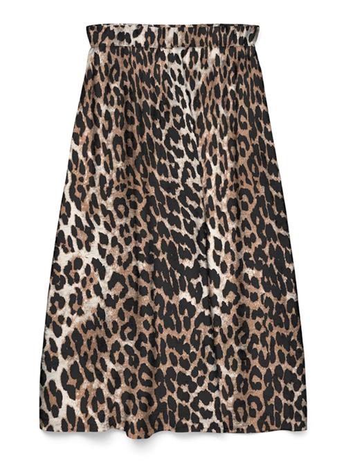 VERO MODA Nederdel 'JOSIE'  creme / brun / sort