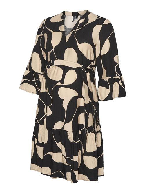 Vero Moda Maternity Kjole 'VERA'  sand / sort