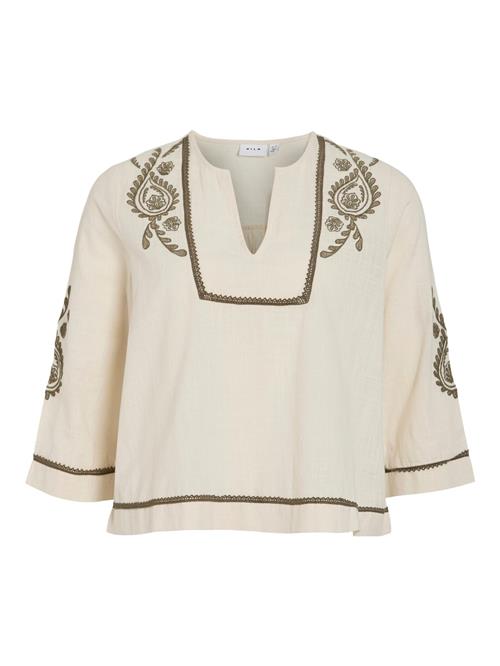 VILA Shirts  beige / grå