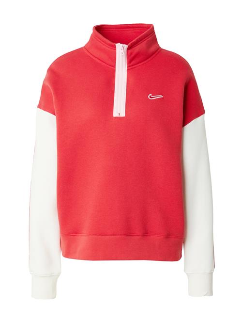Nike Sportswear Sweatshirt  brandrød / hvid