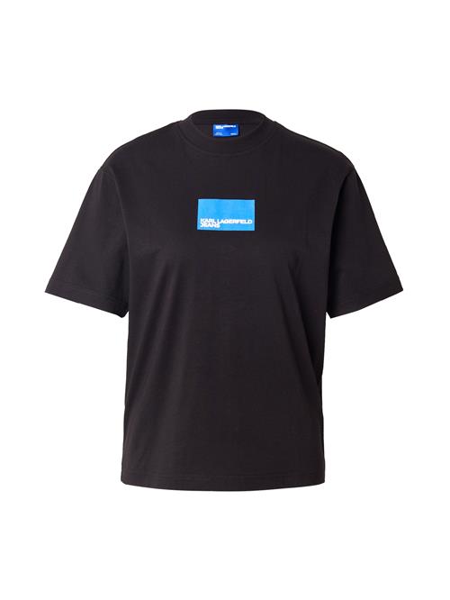 KARL LAGERFELD JEANS Shirts  lyseblå / sort / hvid