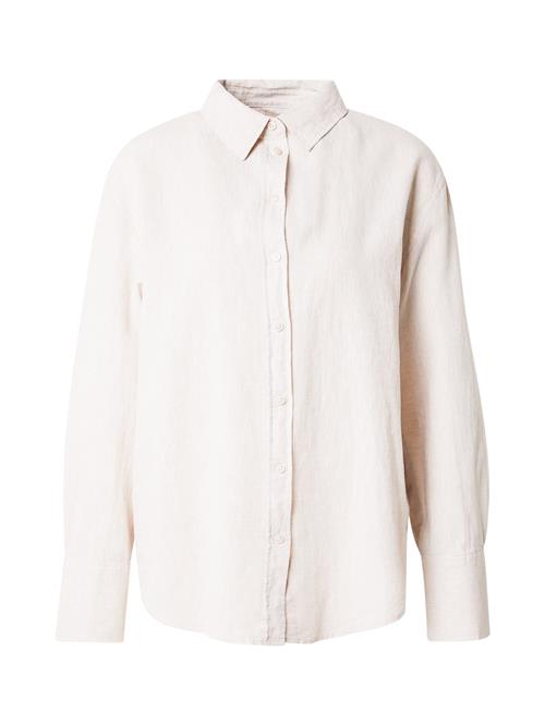 Gina Tricot Bluse  lysebeige
