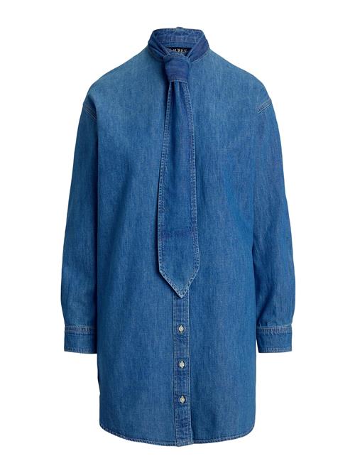 Lauren Ralph Lauren Blusekjole  blue denim