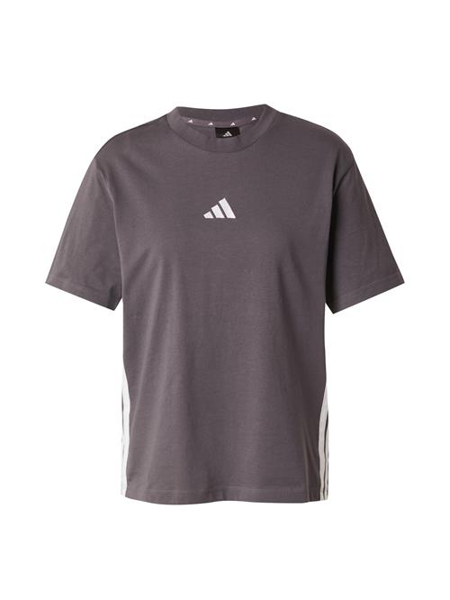 ADIDAS SPORTSWEAR Funktionsbluse 'Essential'  basalgrå / hvid