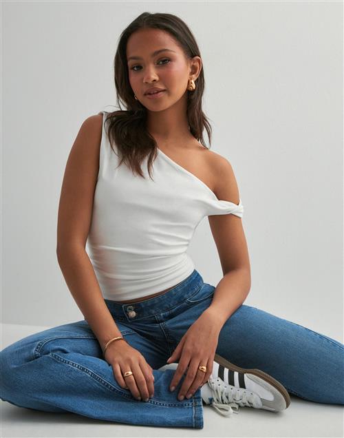 Only - Hvid - Onllive Love Life S/L Top Box Jrs