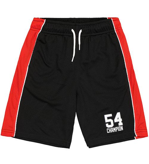 Champion Shorts - Sort/RÃ¸d