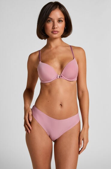 Hunkemöller Usynlig g-streng Lace Back Lyserød