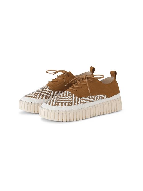 ILSE JACOBSEN Sneaker low 'Tulip4094'  beige / cognac