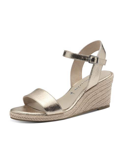 Tamaris Sandaler med rem  kit / guld