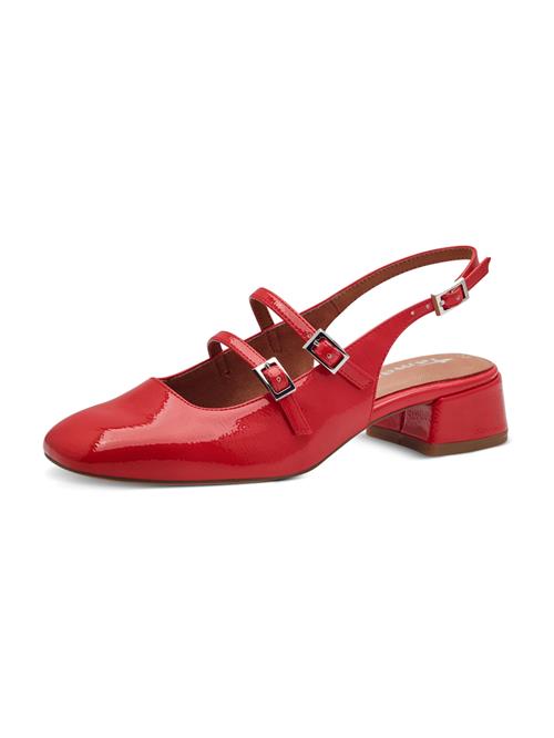 Tamaris Slingpumps  rød