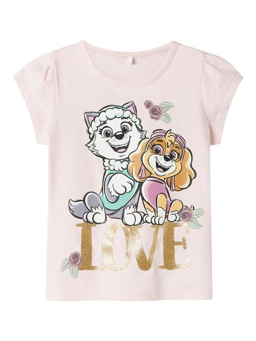 NAME IT Bluser & t-shirts 'Paw Patrol'  beige / guld / orkidee / lyserød