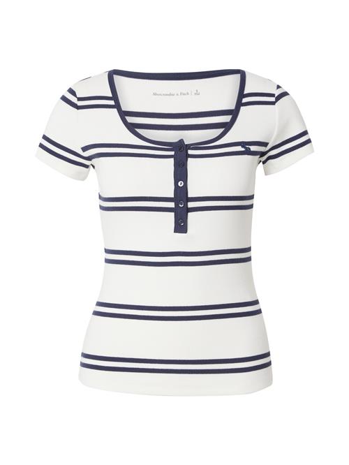 Abercrombie & Fitch Shirts  navy / hvid