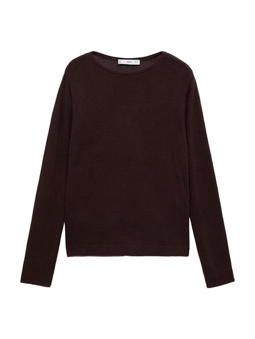 MANGO Pullover 'ROSA'  mørkebrun
