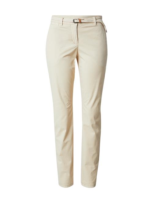 TOM TAILOR Lærredsbukser  lysebeige