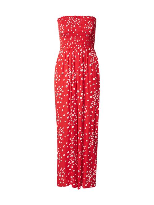 ROXY Jumpsuit 'PALM GROVES'  rød / hvid