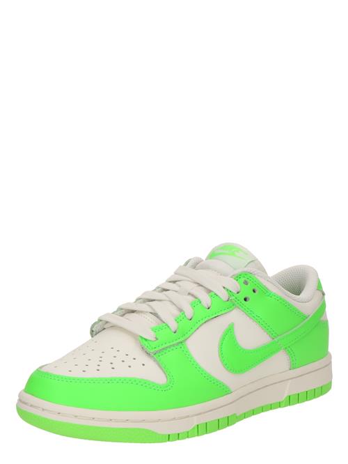 Nike Sportswear Sneaker low 'DUNK'  beige / neongrøn