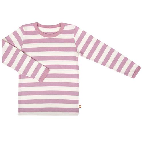 Katvig Stribet Langærmet T-shirt Lyserød 110 cm  Lyserød  110 cm  Unisex
