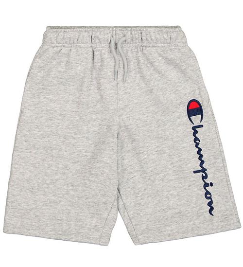 Champion Shorts - GrÃ¥ Meleret m. Logo