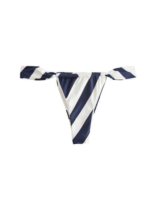 Next Bikinitrusse  navy / hvid