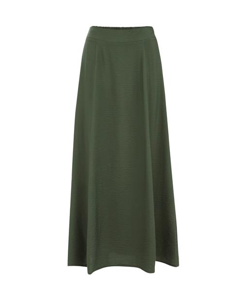 WE Fashion Nederdel  grøn / khaki