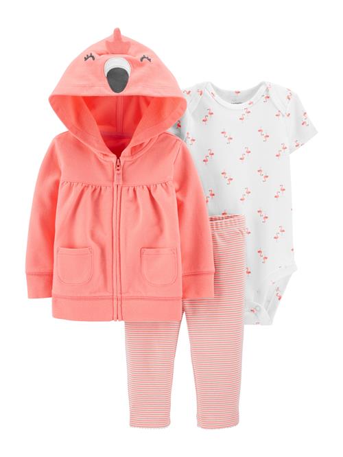 Carter's Sæt  lys pink / sort / hvid