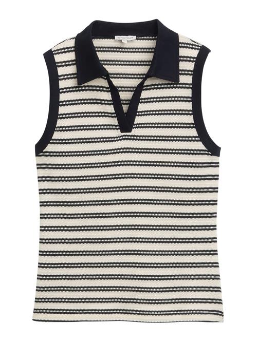 TOM TAILOR Sticktop  navy / offwhite